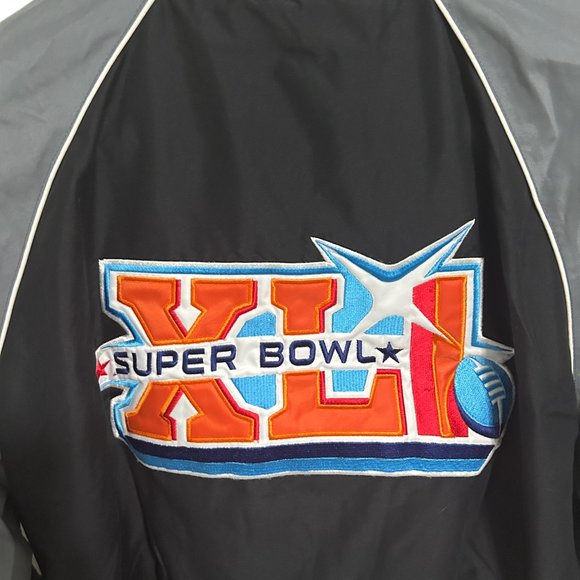NFL Indianapolis Colts Long Sleeve Pullover Jacket Coat Size XL Super Bowl XLI - Picture 6 of 7